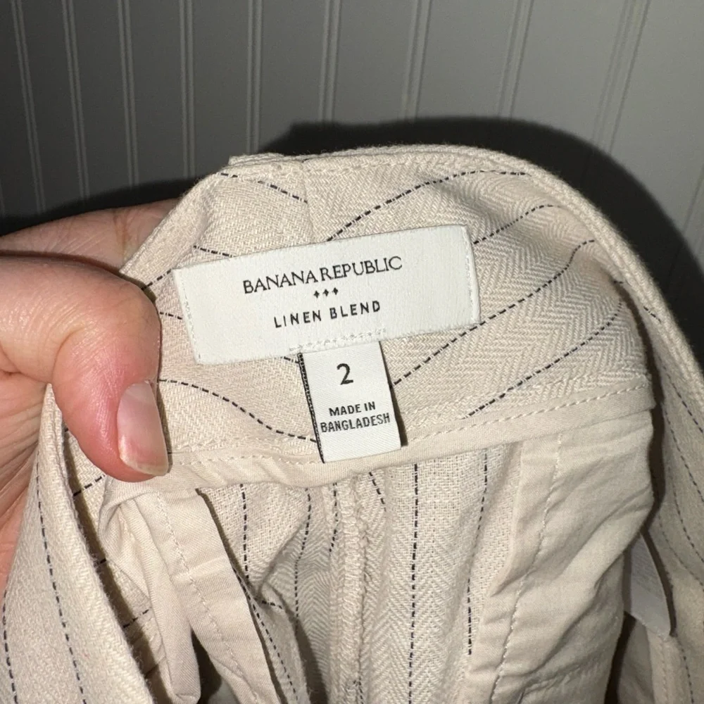 Women’s Banana Republic Linen Blend Pants| Size 2